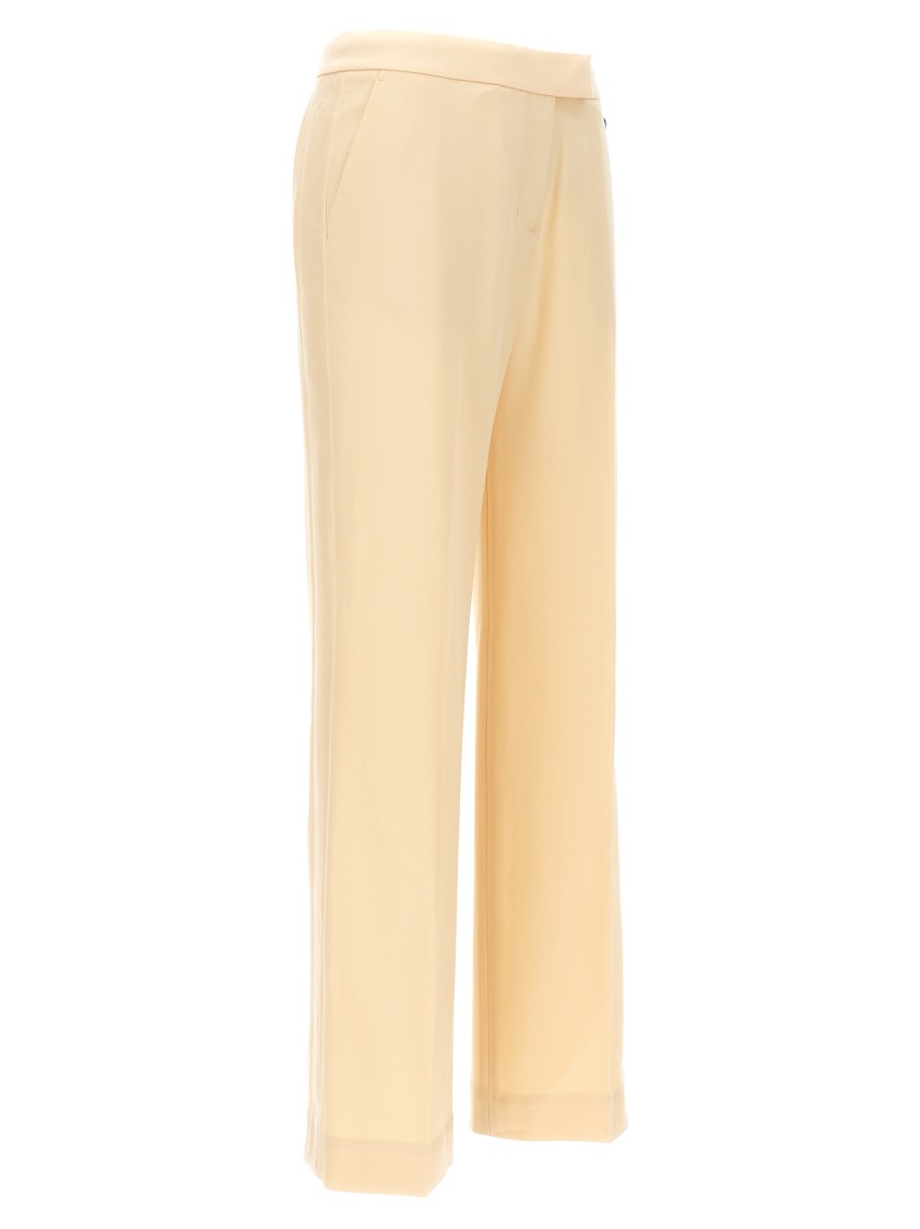 Zimmermann Illustration Straight Tux Pants In Neutral