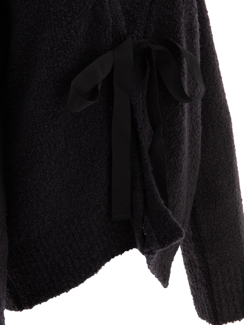 Cecilie Bahnsen Long-sleeved Sweater In Black
