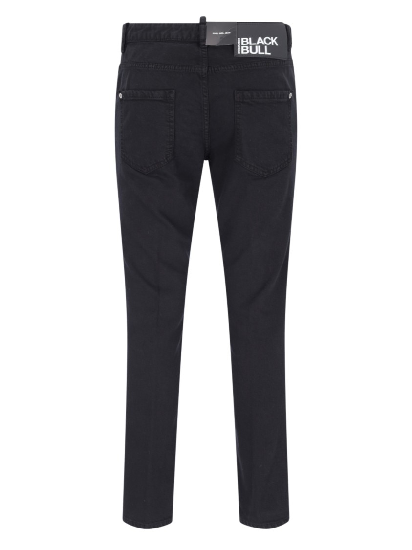 Dsquared2 Vaqueros Rectos - Negro In Black
