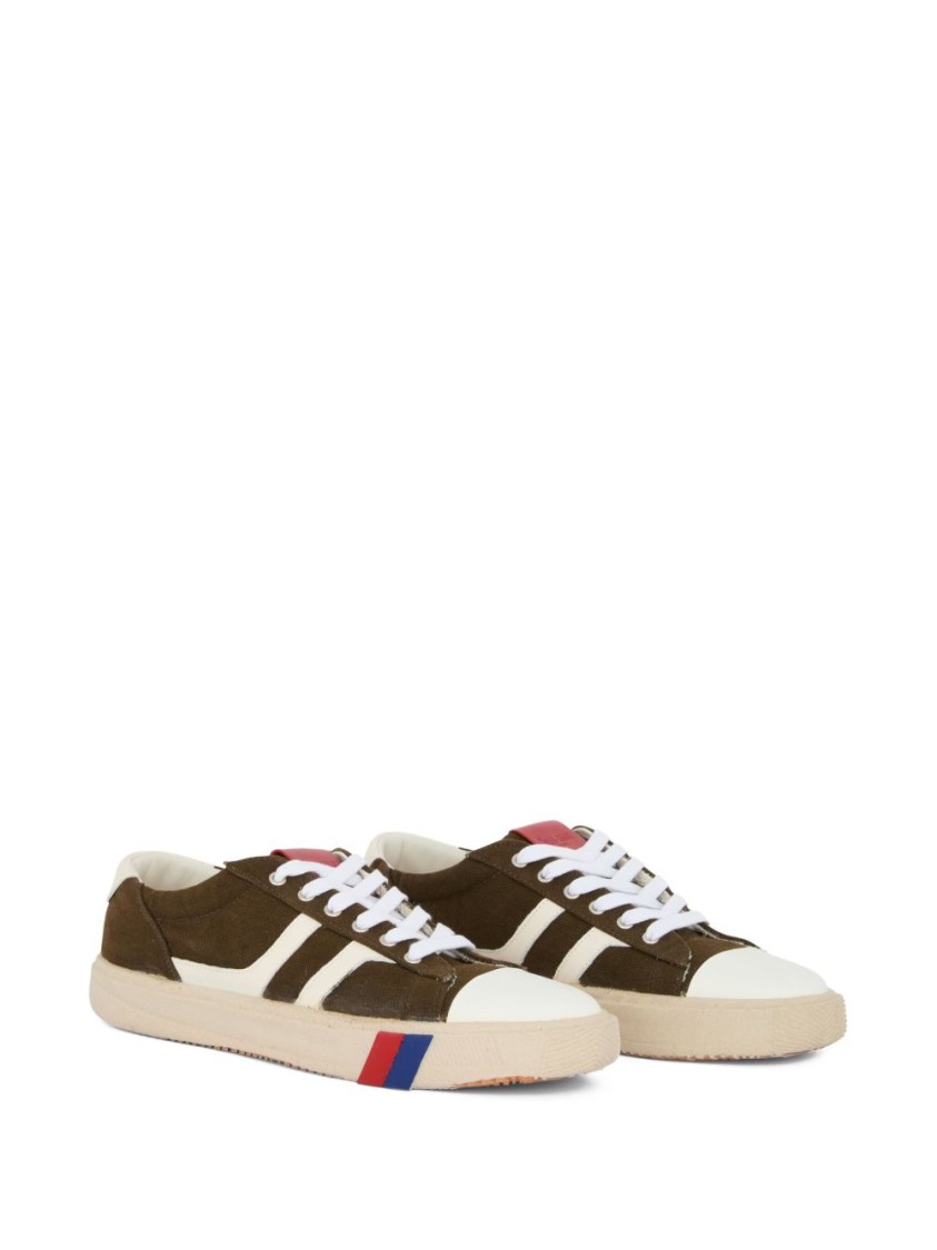 Prokeds 1949 Brown Low-top Sneakers With Suede And Leather Detailing