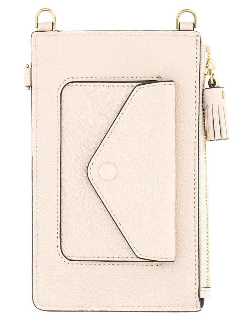 Shop Anya Hindmarch Calfskin Phone Bag