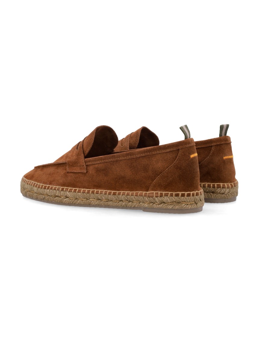 Castaã±er Nacho T-005 Espadrilles In Leather Color Suede In Brown