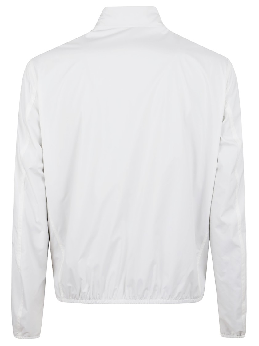 Herno Reversible Nylon And Cotton Jacket With Double Slider Zip Closure