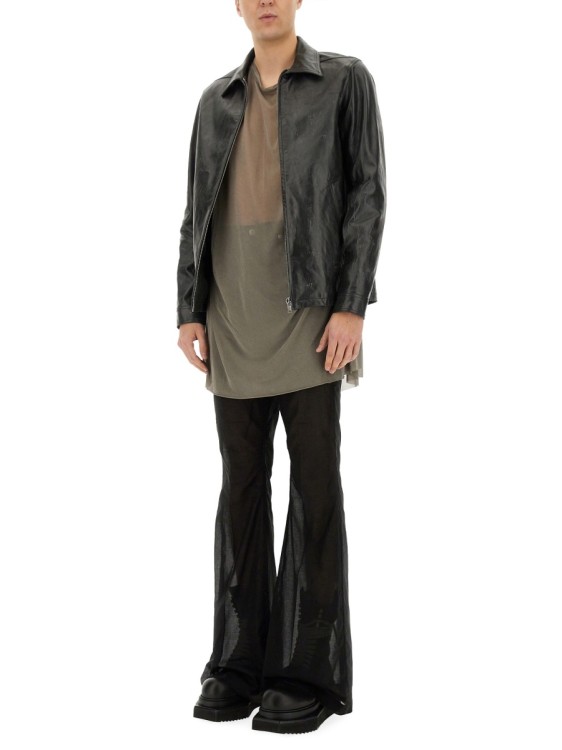 最終特価 新品未使用 RickOwens BAUHAUS COAT Rick Owens Black Leather Bauhaus Jacket Rick Owens