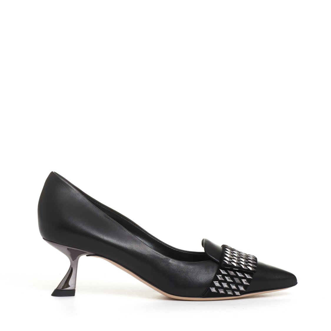 Ninalilou Peak Heeled Shoes In White