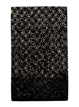 Mm6 By Maison Margiela Ribbed Texture Scarf With Fringed
