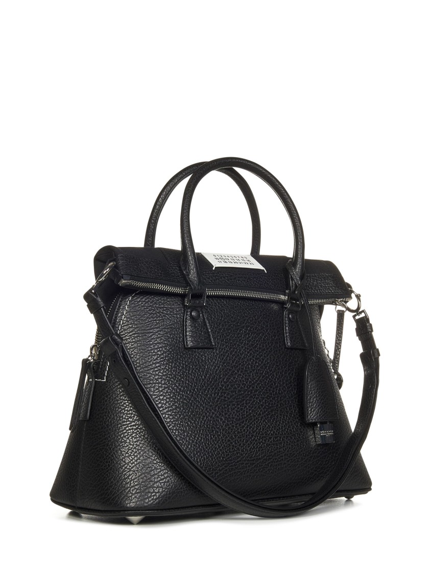 Maison Margiela 5ac Classique Midi Shoulder Bag In Black