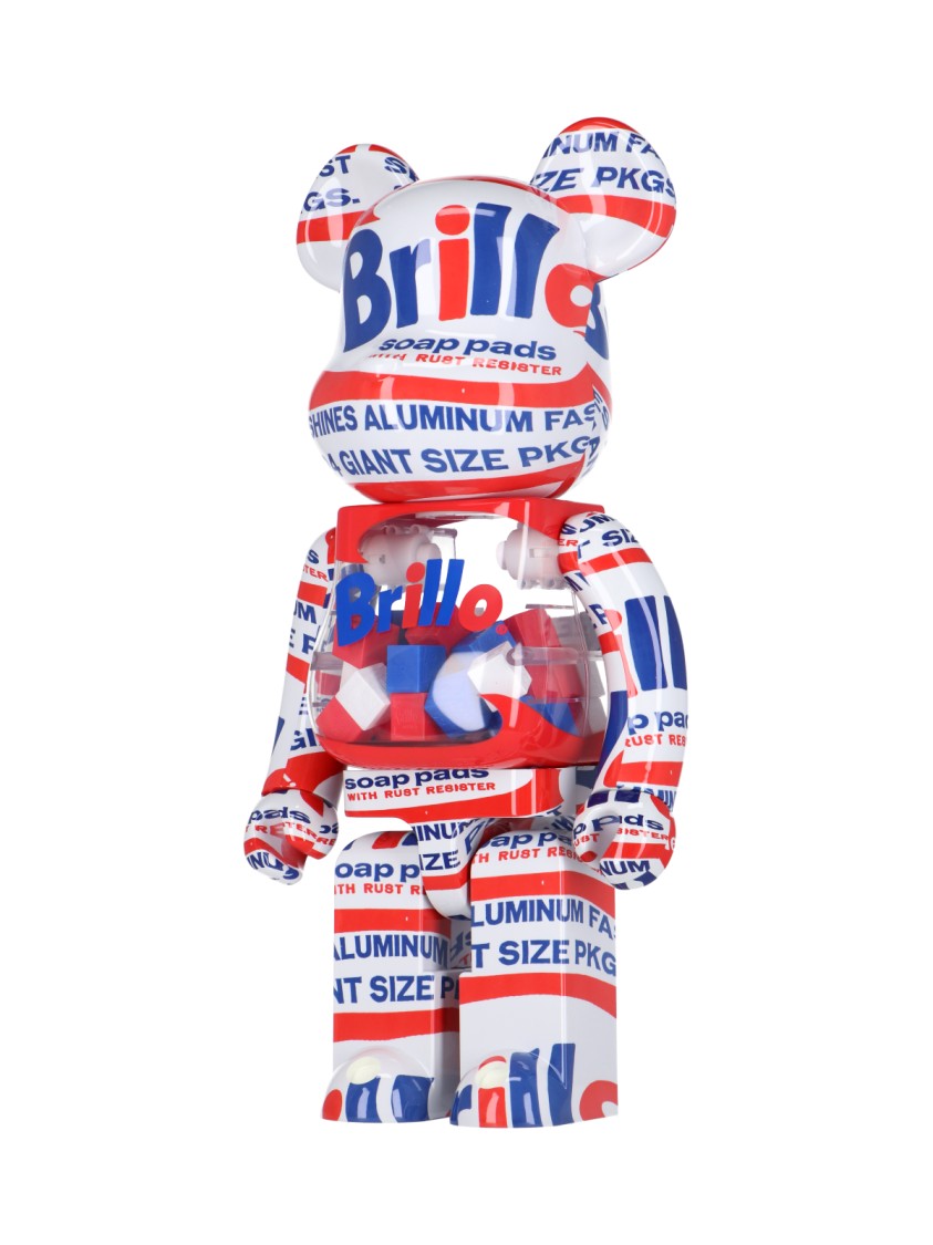 Medicom Toy "be@rbrick Andy Warhol Brillo 1000%" – Multi-color