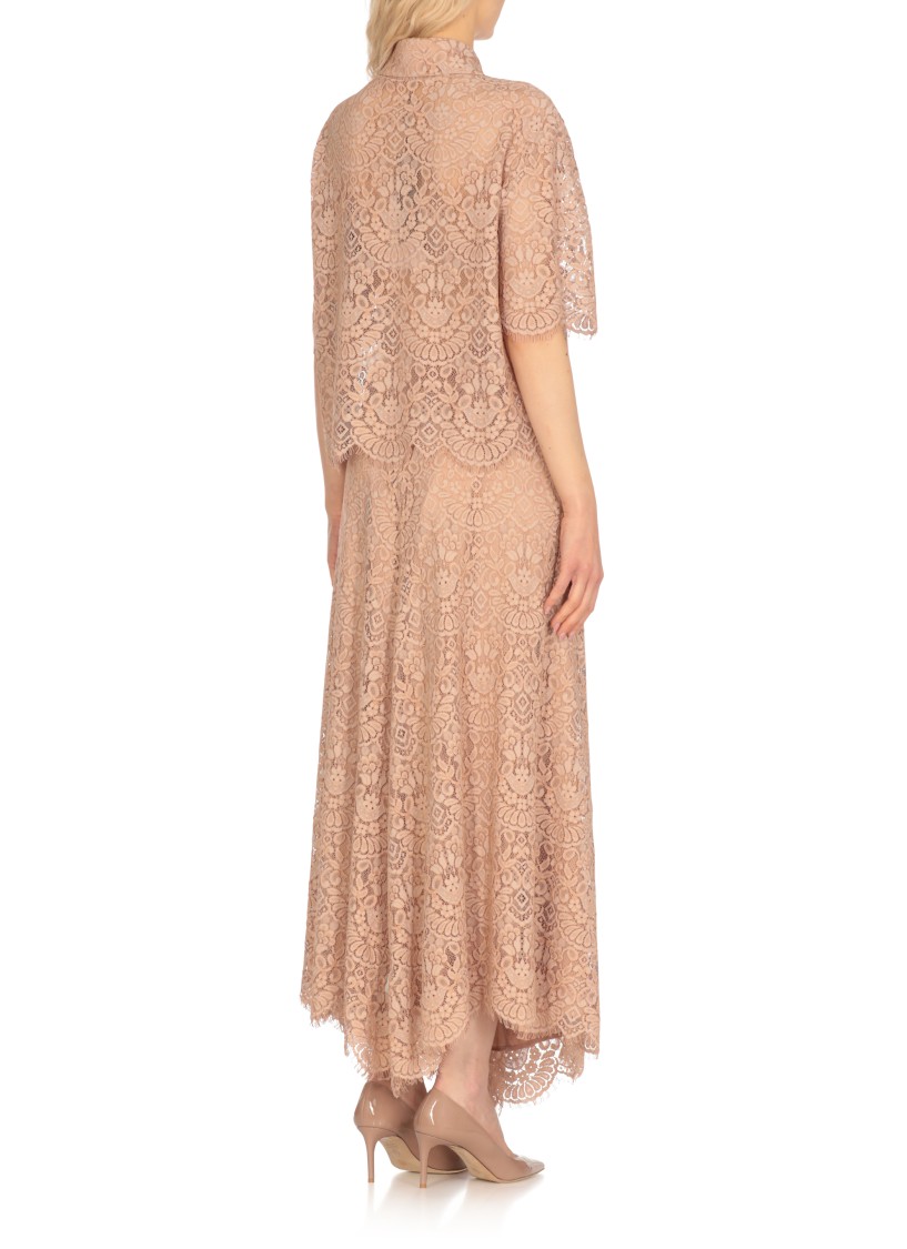 Shop D Exterior D. Exterior Pink Lace Shirt
