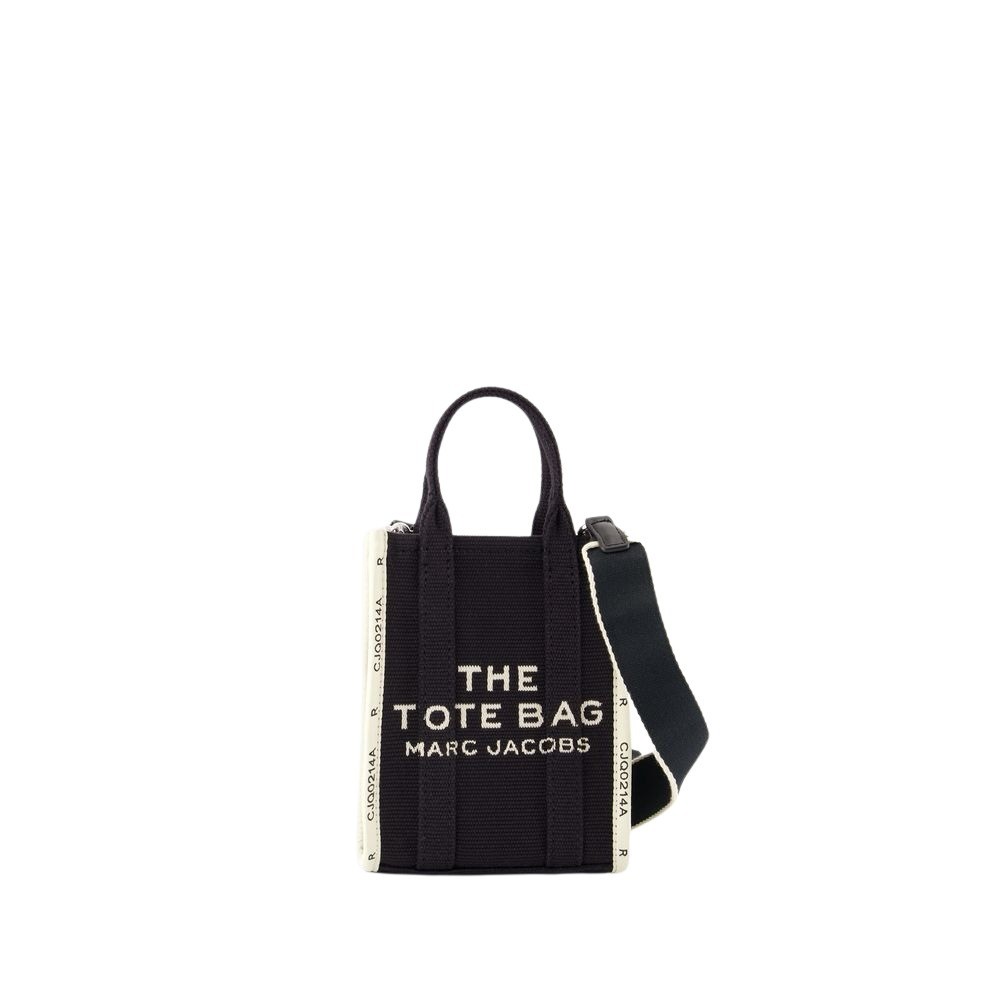 MARC JACOBS MARC JACOBS THE CROSSBODY TOTE - COTTON - BLACK