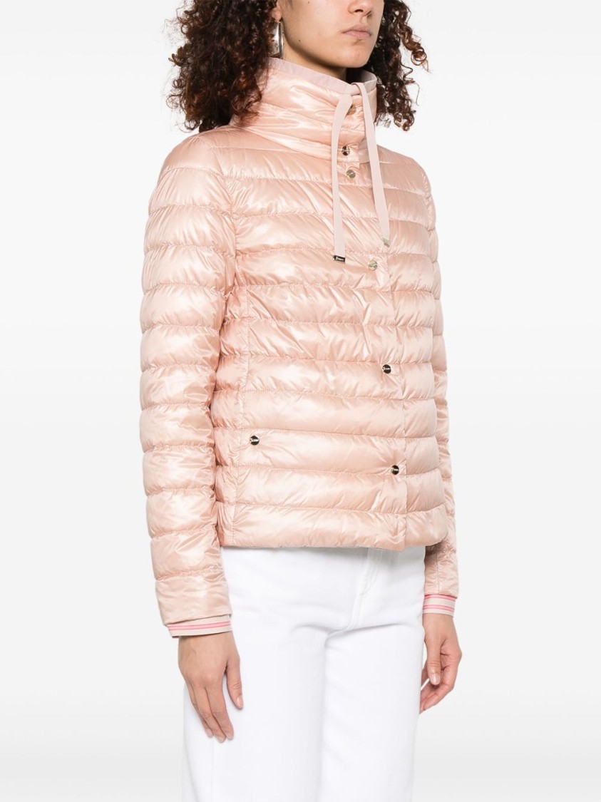 ブルゾン Herno Quilted Lightweight Polyamide Jacket With Contrasting Herno Quilted Lightweight Polyamide Jacket With Contrasting