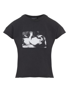 Tシャツ・カットソー Enfants Riches Deprimes Faded White Cotton Forget To Answer Enfants Riches Déprimés Faded White Cotton Forget To Answer