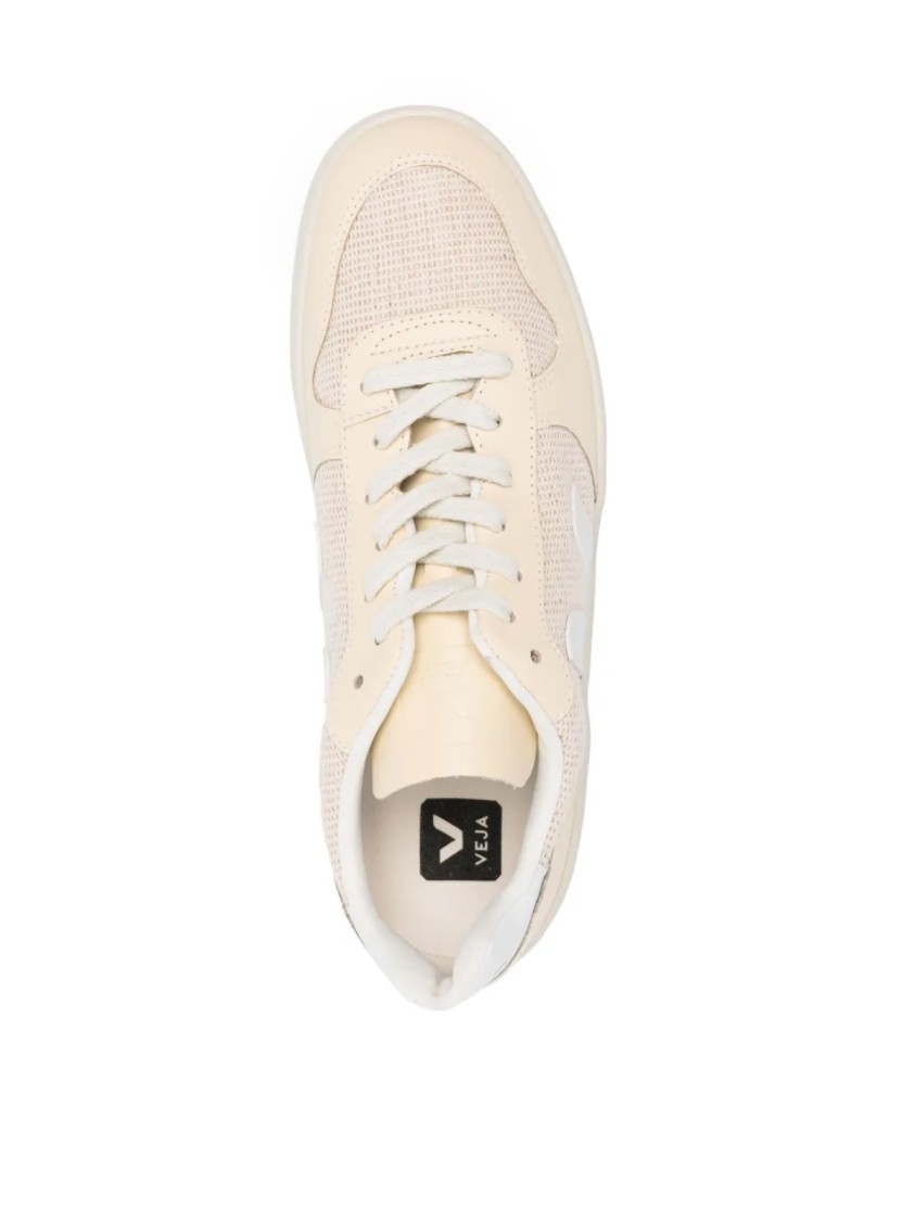 Veja V-10 Mesh Sneakers In Gray