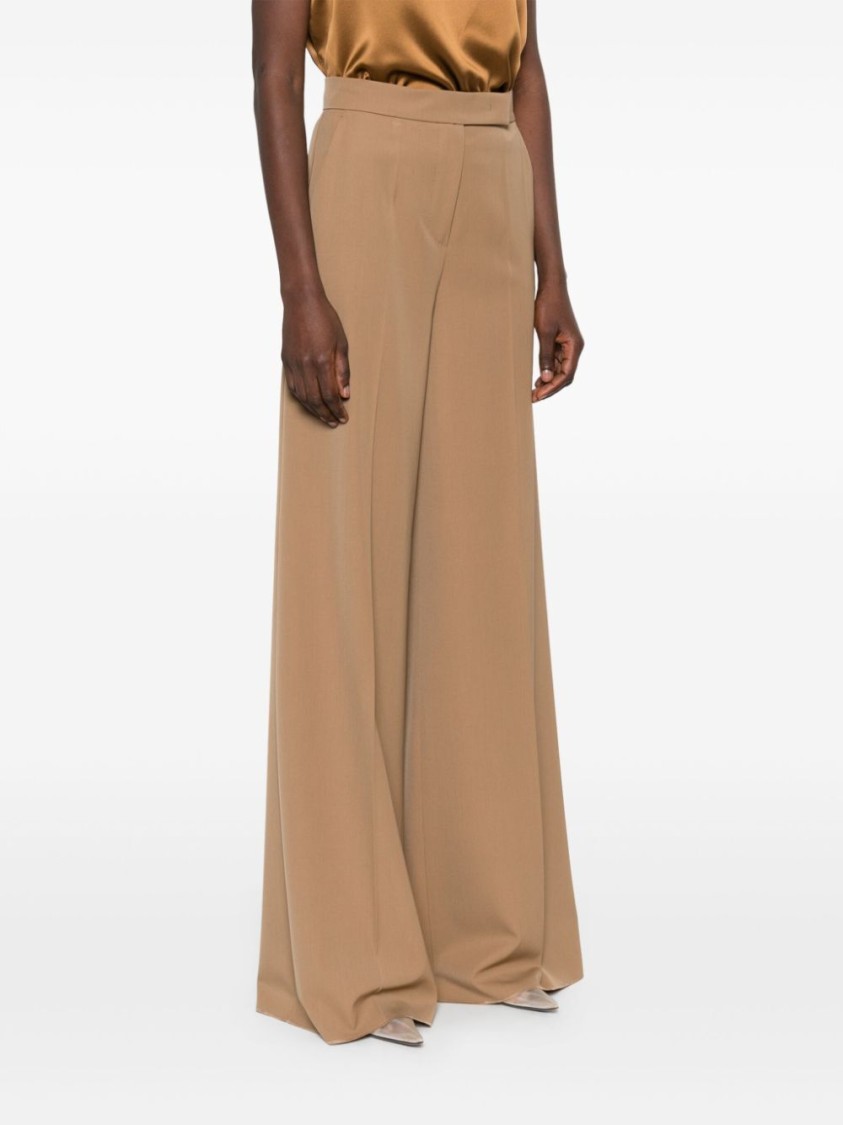 Max Mara Ninfa Trousers In Brown