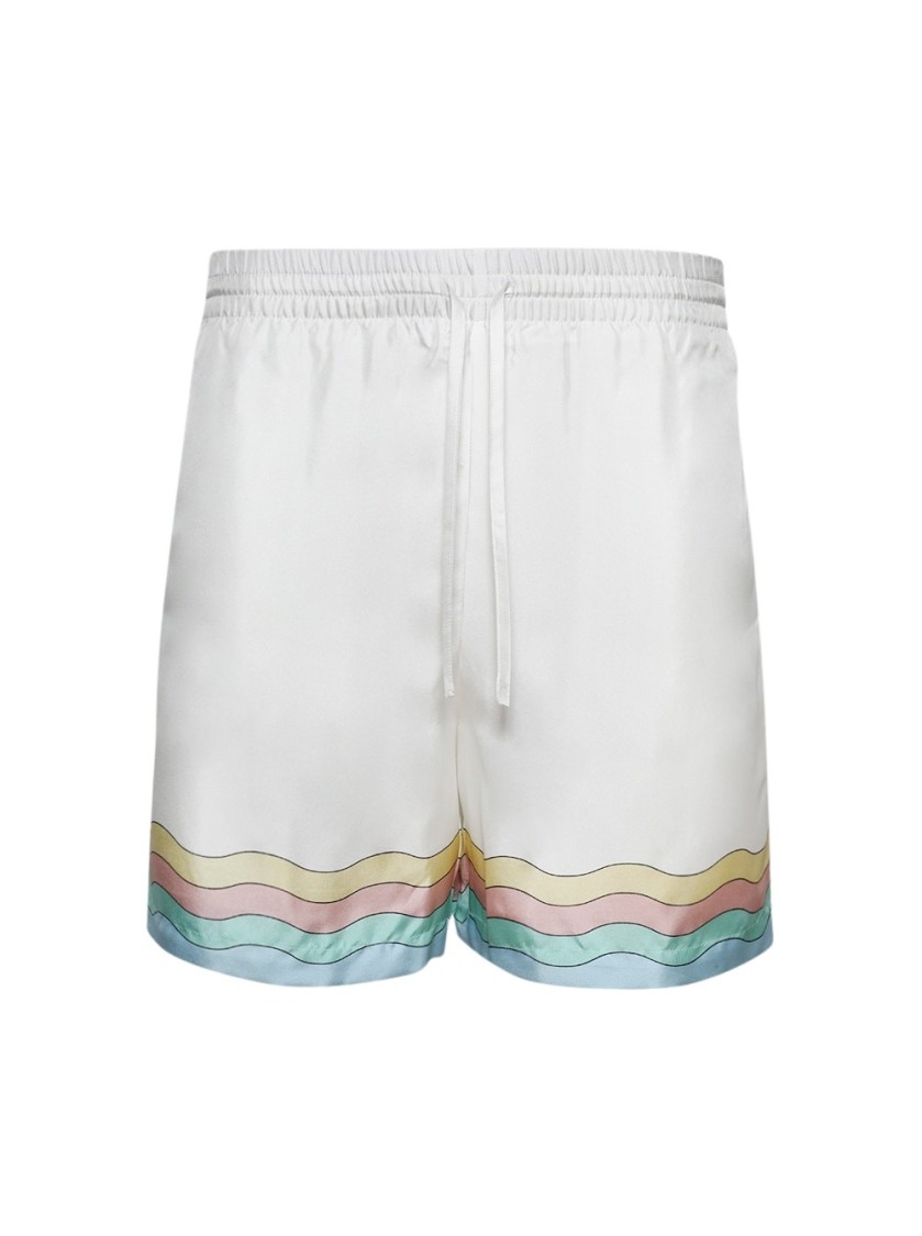 Casablanca White Maison De Reve Shorts
