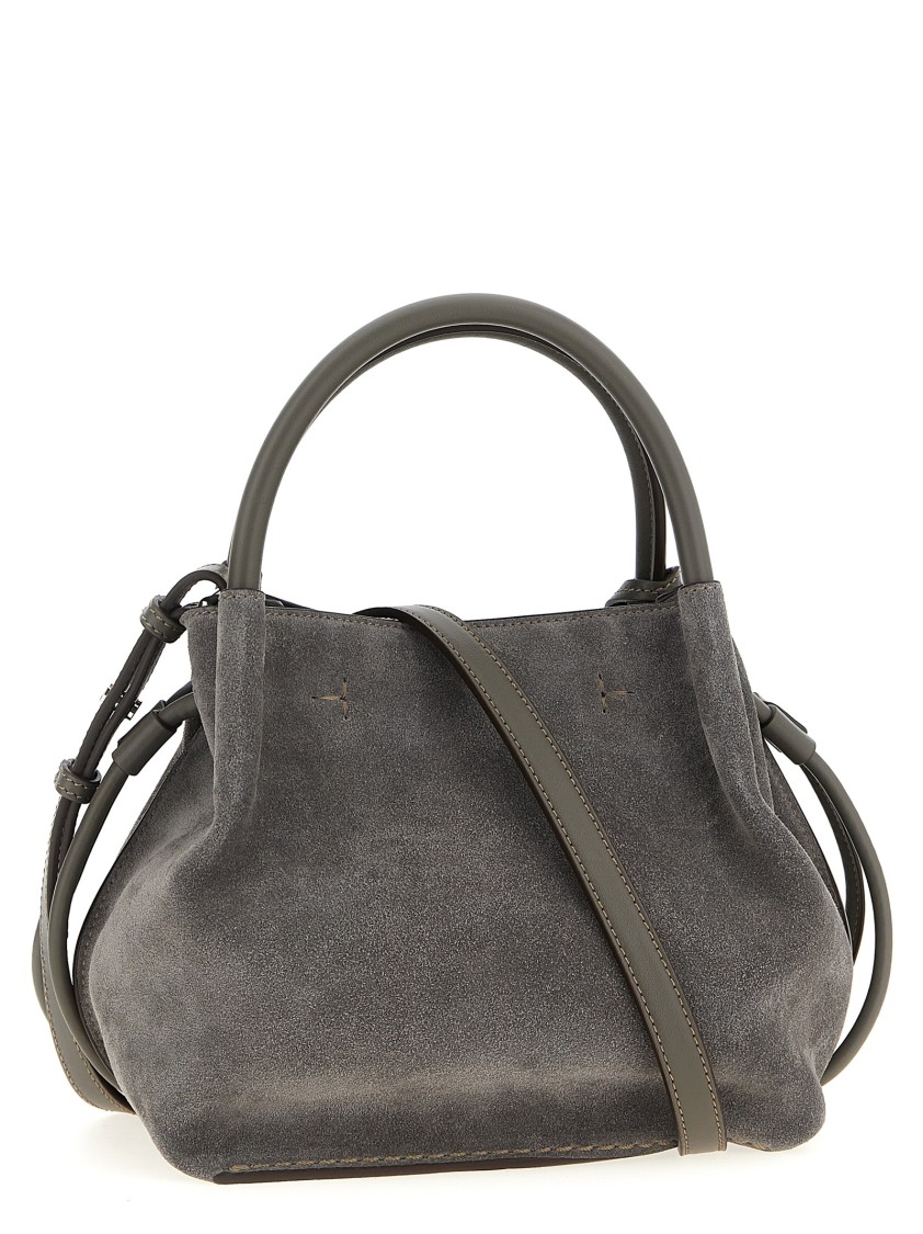 Tod's Buz' Small Handbag In Gray