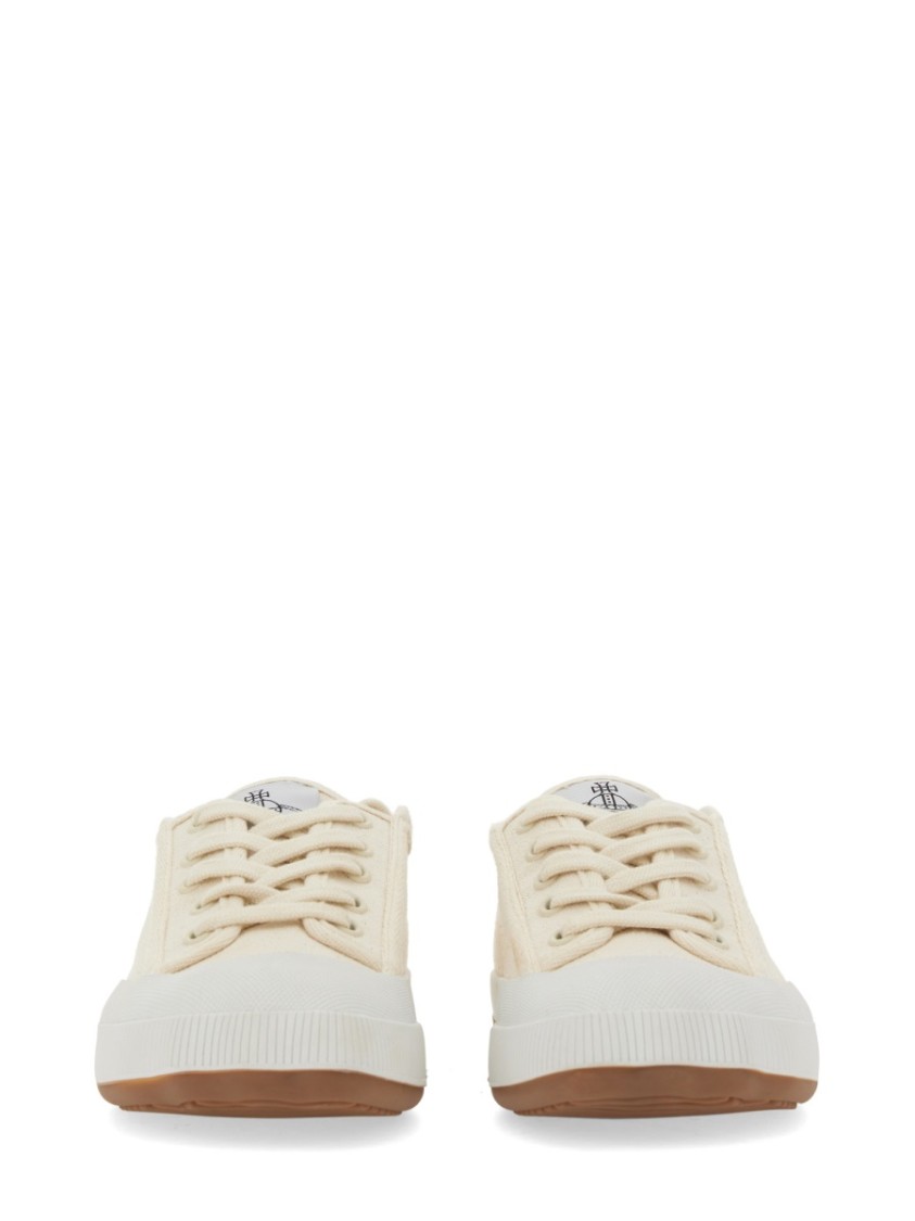 Vivienne Westwood Logo-print Low-top Sneakers In Neutrals