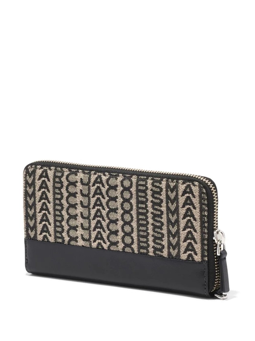 Marc Jacobs The Continental Wristlet In Gray