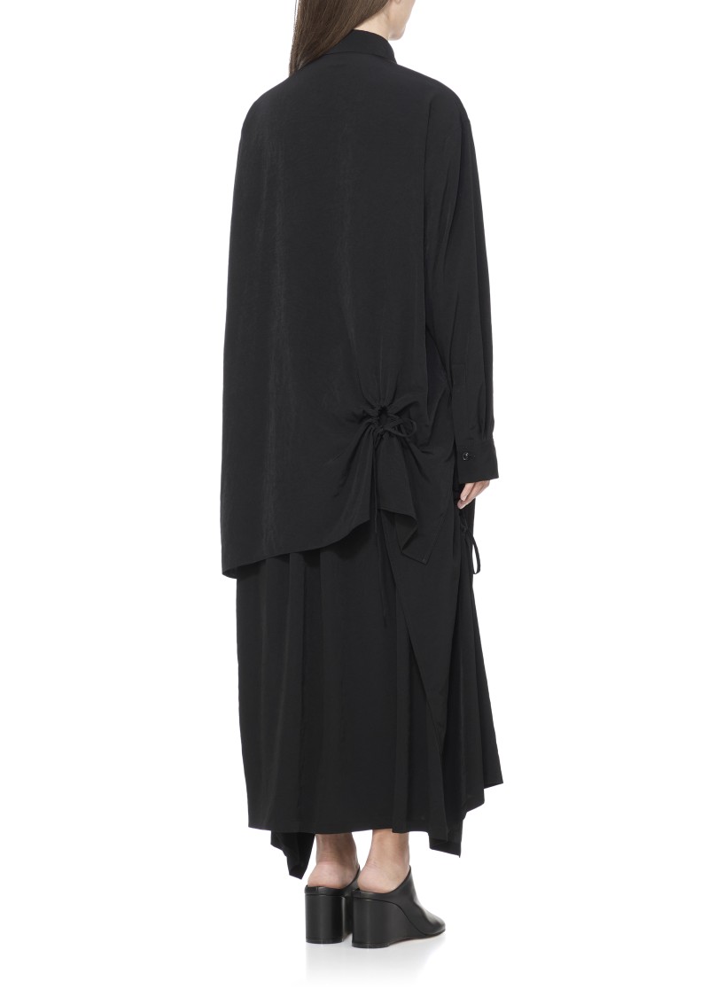 Y's Shirt With Cut Out Details In Black