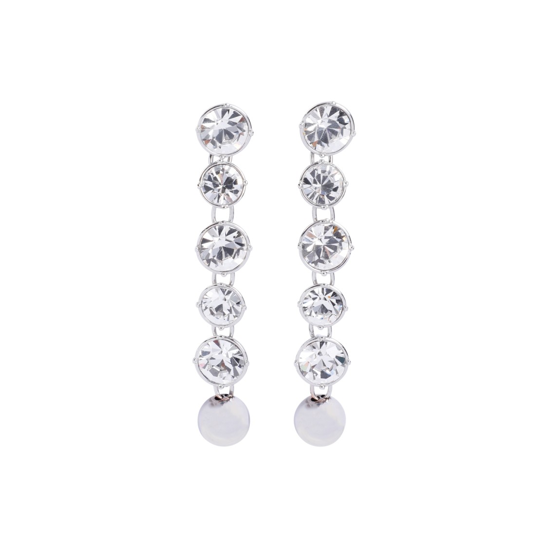 Jean Paul Gaultier Crystal-embellished Drop Earrings