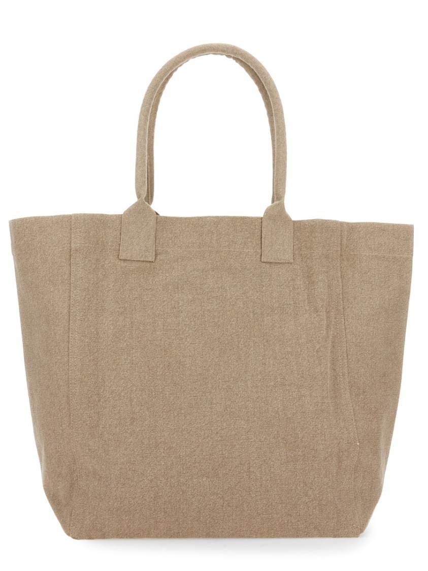 Shop Isabel Marant "yenky" Tote Bag In Neutrals