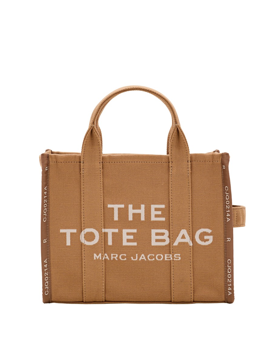 Marc Jacobs The Jacquard Medium Tote Bag In Brown