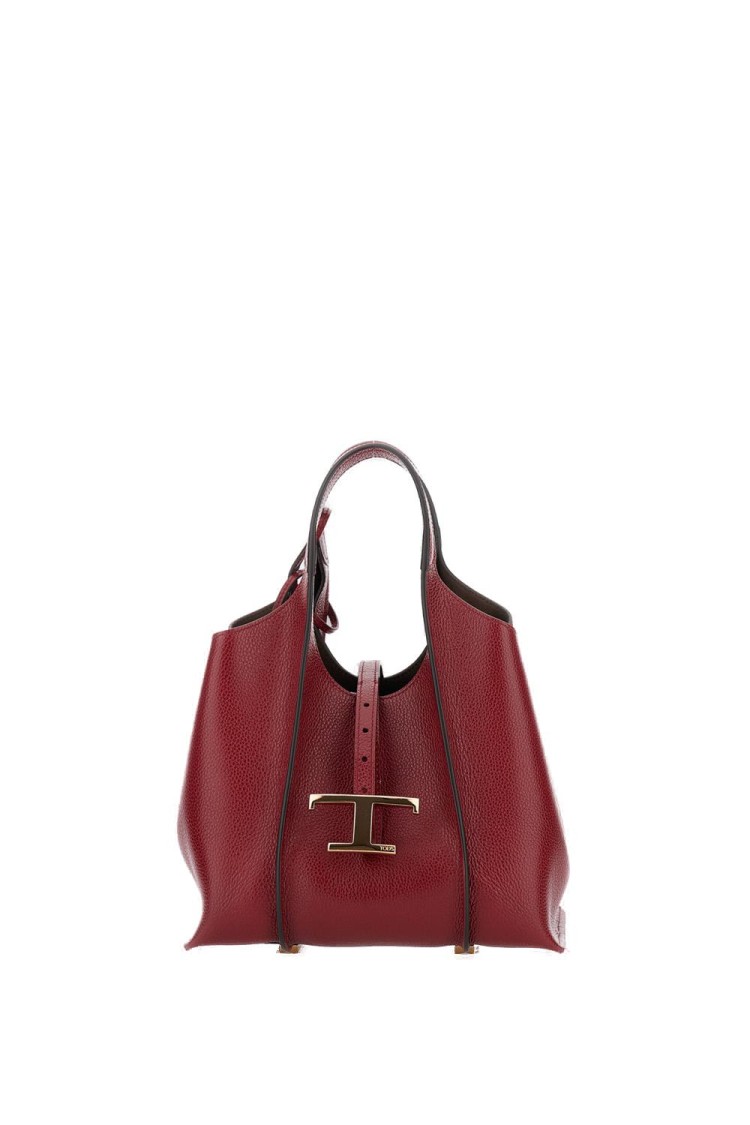 Tod's Tsb Small Shopping Bag In Red