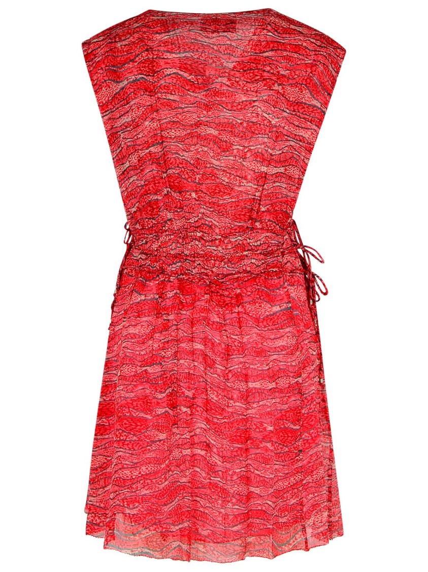 Shop Isabel Marant Étoile Anawa' Red Viscose Dress