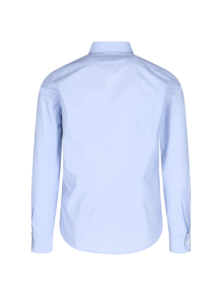 PAUL SMITH PAUL SMITH POLKA DOT' SHIRT – LIGHT BLUE