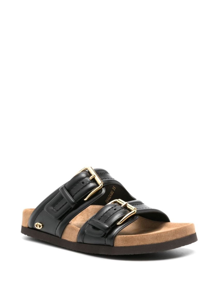 Valentino Garavani "fussfriend" Sandals In Black