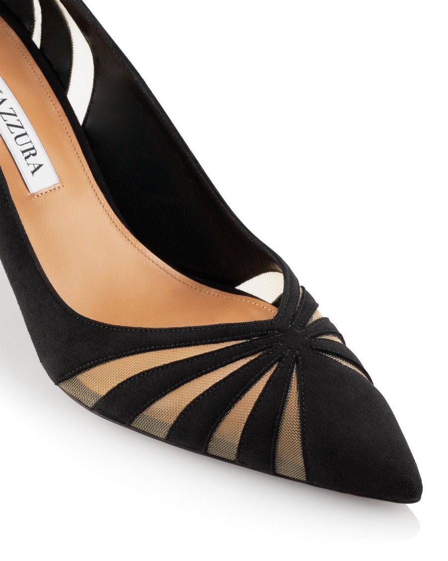 Shop Aquazzura The Spy Pump 75