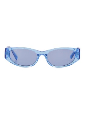 サングラス By Far Sunglasses - Rodeo - Brown BY FAR Rodeo Solid Black Sunglasses | Shopbop