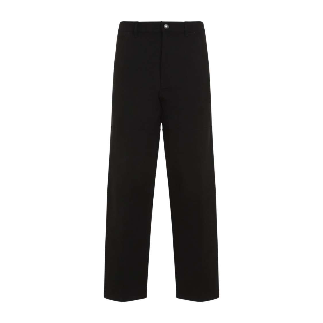 Moncler Men's Cotton Pants In Black