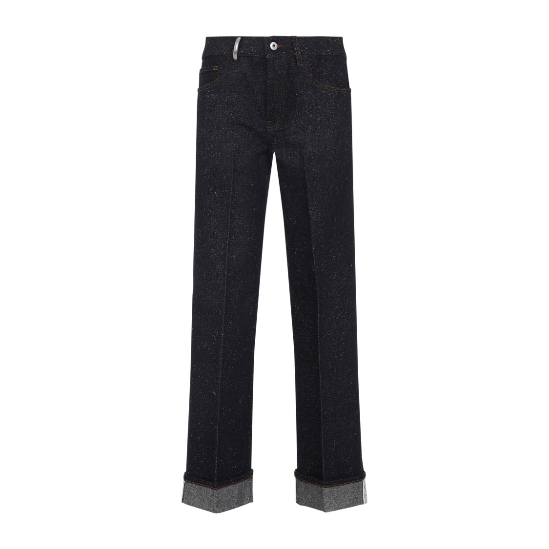 Burberry Indigo Blue Pressed Jeans In Black | ModeSens