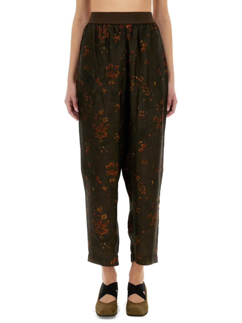 Uma Wang Palmer Baggy-fit Pants In Green