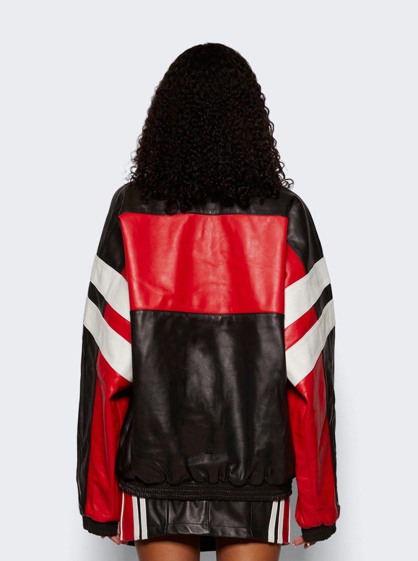 Vetements Tracksuit Jacket Black And Red In Black