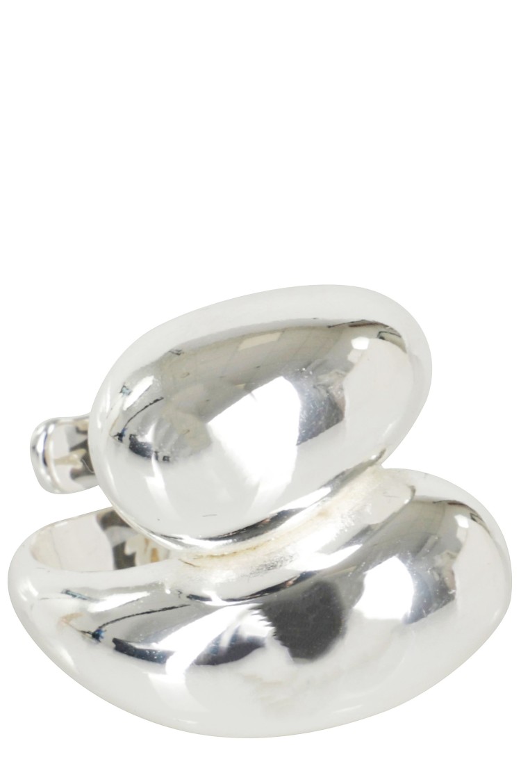 Federica Tosi Sculptural Silver-plated Bronze Ring