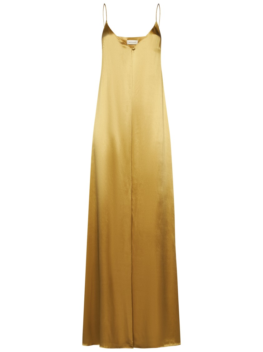 Monot Mônot Long Silk Satin Camisole Top