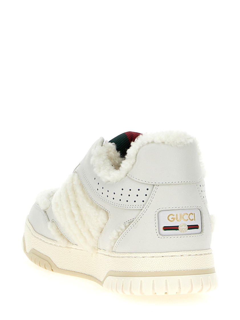 Gucci ' Re-web' Sneakers In Neutral