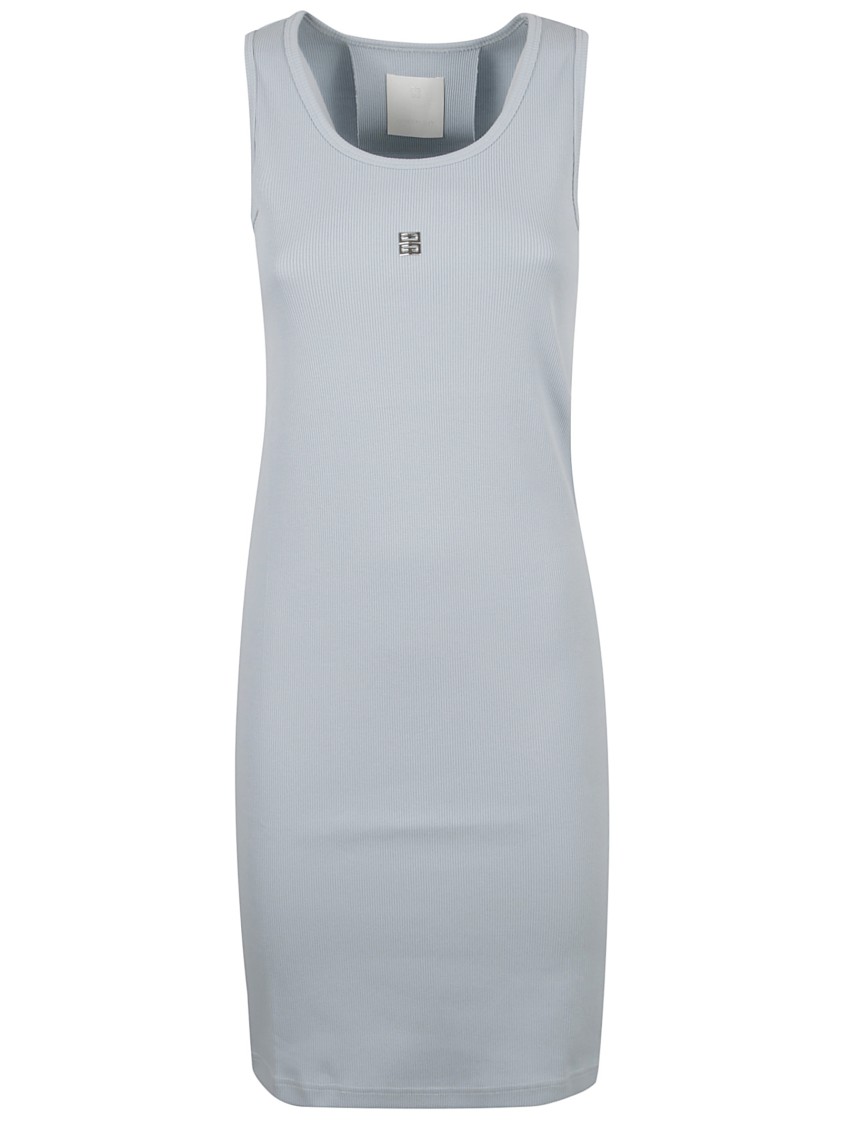 Givenchy Sleeveless Ribbed Dress With Design