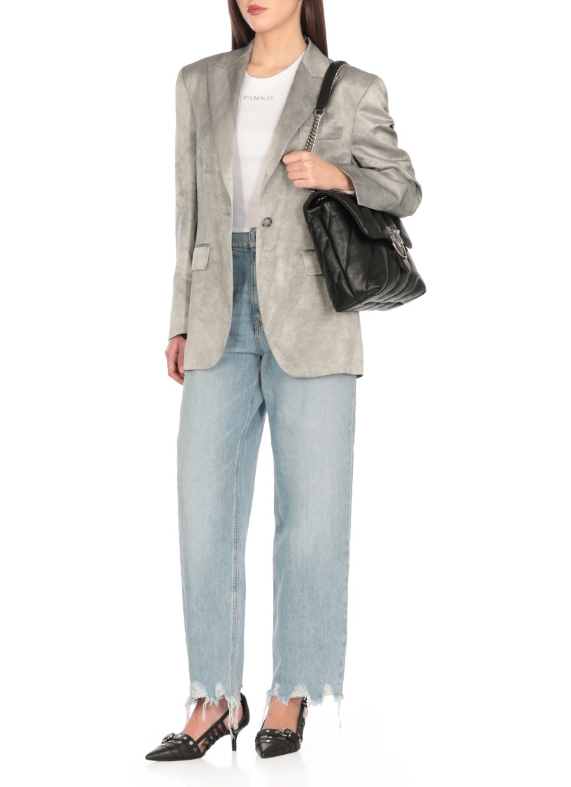 PINKO PINKO GREY FOR YOU JACKET 