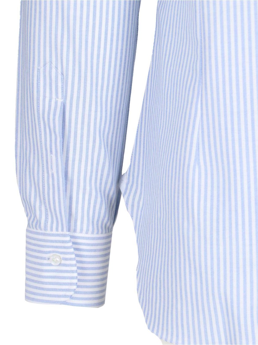 Barba Napoli Striped Cotton Shirt