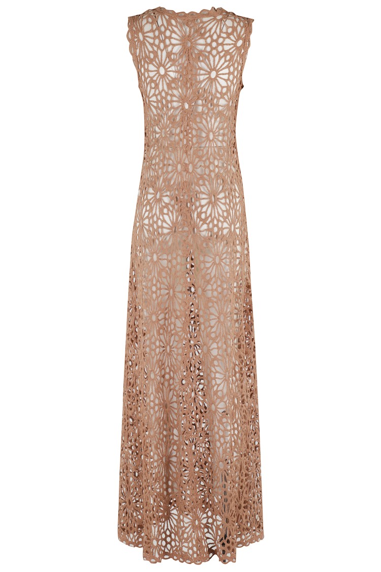 Shop Norma Kamali Sleeveless Swing Maxi Dress
