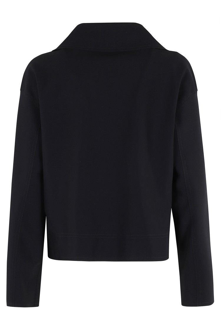 Shop Herno Biker-style Black Jacket