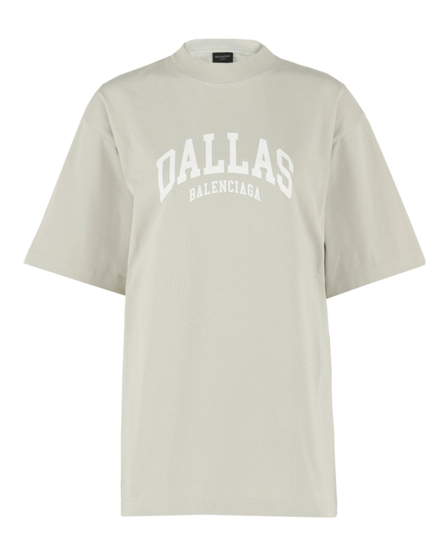 Balenciaga Cities Short Sleeve T-shirt In Multi