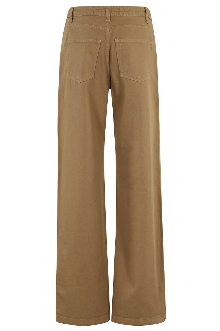 Shop Federica Tosi Carry Bull Jeans In Brown