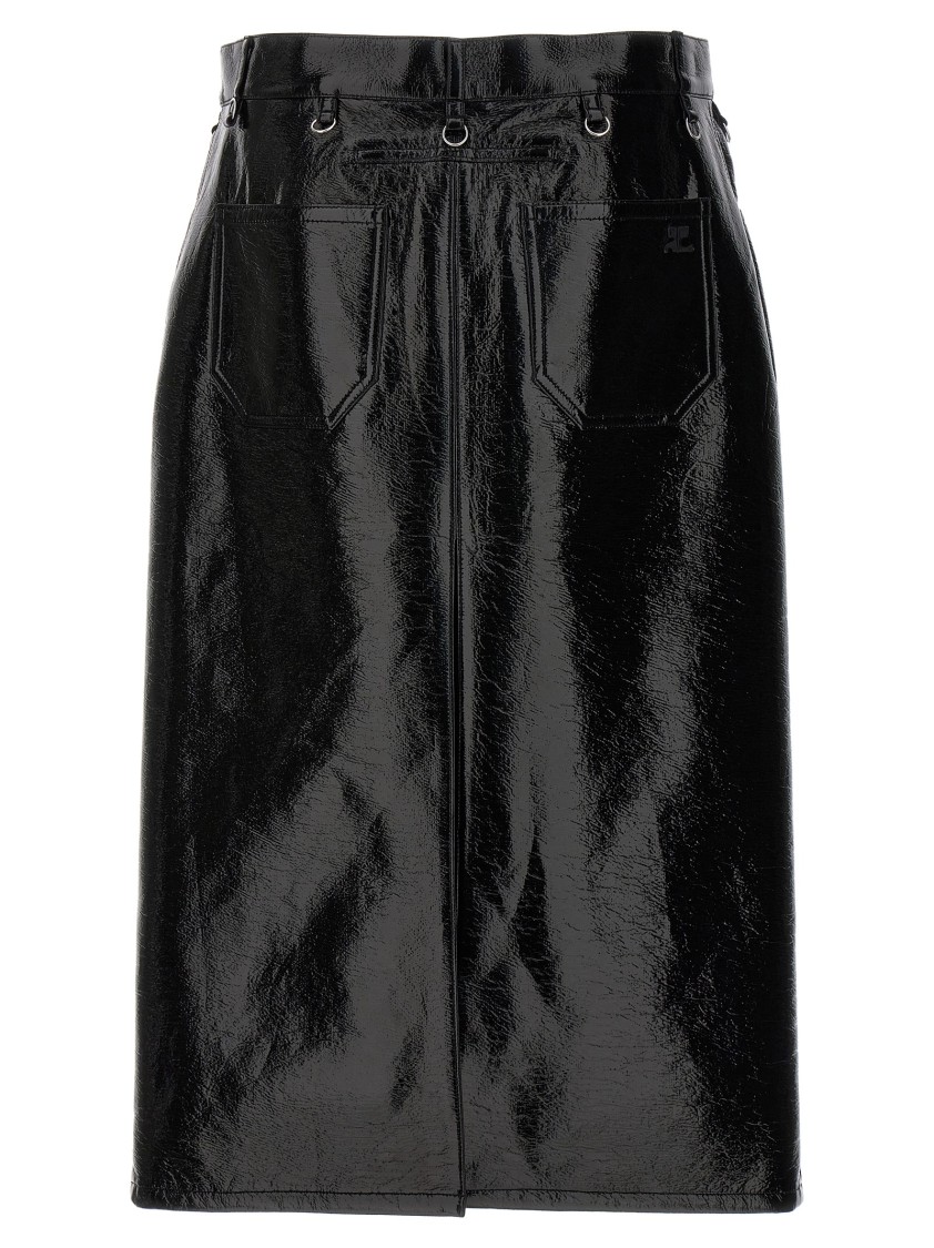 Courrèges Courreges 'multiflex' Skirt In Black