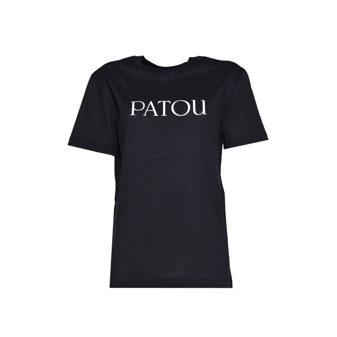 Patou Black Organic Cotton T-shirt