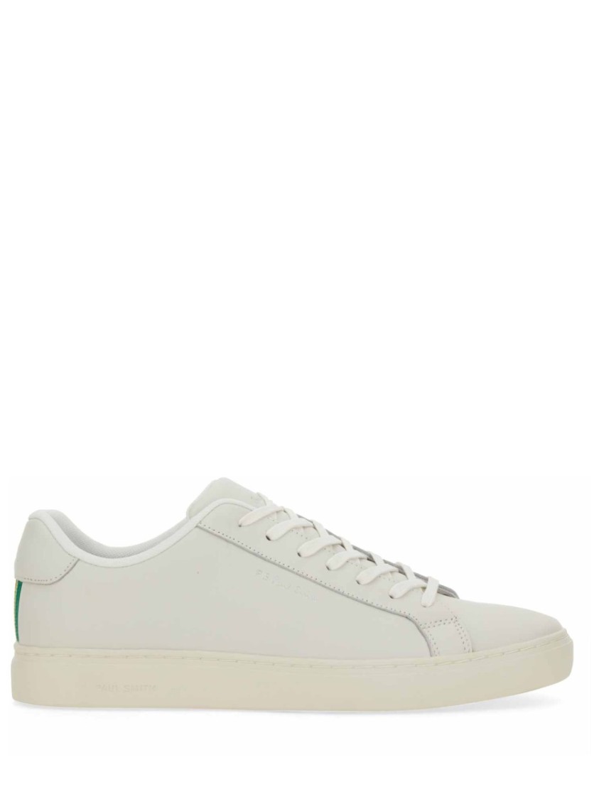 Ps By Paul Smith Ps Paul Smith Cow Leather Sneakers With Striped Detail