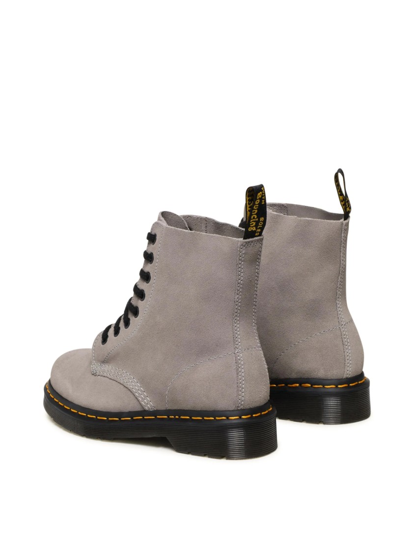 Dr. Martens' Dr. Martens 1460 Pascal Combat Boots In Gray
